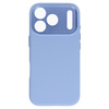 Liavec Silk Shield Case with Metal Camera Frame do Iphone 18 Pro/17 Pro jasnoniebieski