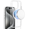 Liavec Glossy Magsafe Clear Case do Iphone 15 biały