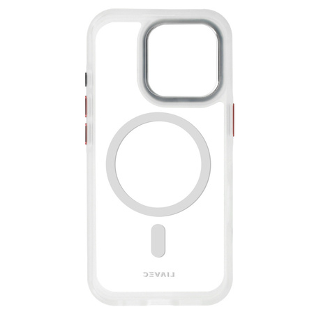 Liavec Hybrid Magsafe Clear Case do Iphone 15 Pro