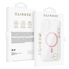 Liavec Glossy Magsafe Clear Case für iPhone 16 Rosa