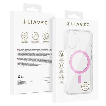 Liavec Pure Case do Iphone 17 fioletowy