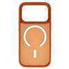 Liavec Cloudy Case with Metal Camera Frame do Iphone 17 Pro Max pomarańczowy (Camera Control Button)