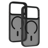 Liavec Cloudy Case with Metal Camera Frame do Iphone 17 Pro czarny (Camera Control Button)