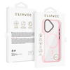 Liavec Hybrid Magsafe Clear Case für iPhone 16 Hellrosa