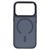 Liavec Cloudy Case with Metal Camera Frame für iPhone 17 Pro Max Marineblau (Camera Control Button)