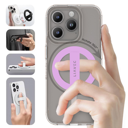 Liavec Ring Magsafe light purple