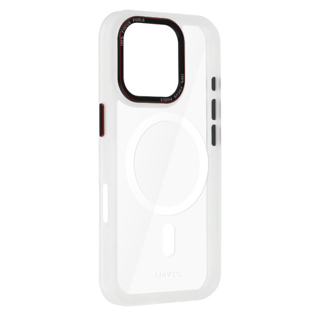 Liavec Hybrid Magsafe Clear Case do Iphone 16 Pro Max
