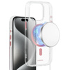 Liavec Glossy Magsafe Clear Case do Iphone 15 Pro różowy