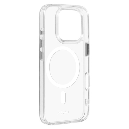 Liavec Glossy Magsafe Clear Case do Iphone 16 Pro biały