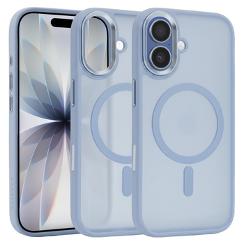 Liavec Cloudy Case with Metal Camera Frame für iPhone 17 Blau (Camera Control Button)