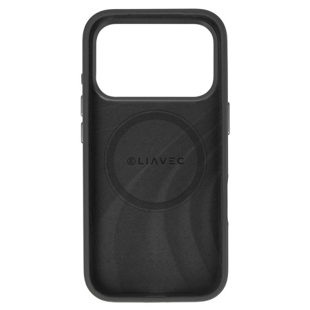 Liavec Silky Case with Metal Camera Frame do Iphone 17 Pro czarny