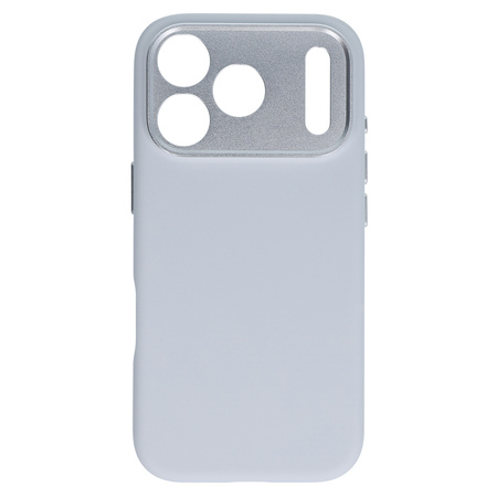 Liavec Silk Shield Case with Metal Camera Frame do Iphone 18 Pro/17 Pro szary