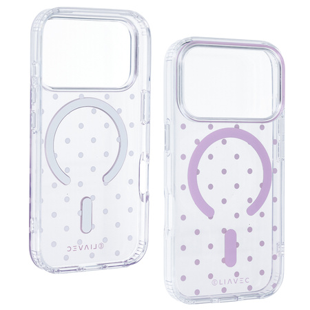 Liavec Bubble Case do Iphone 18 Pro Max/17 Pro Max różowy