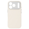 Liavec Silk Shield Case with Metal Camera Frame do Iphone 17 Pro beżowy